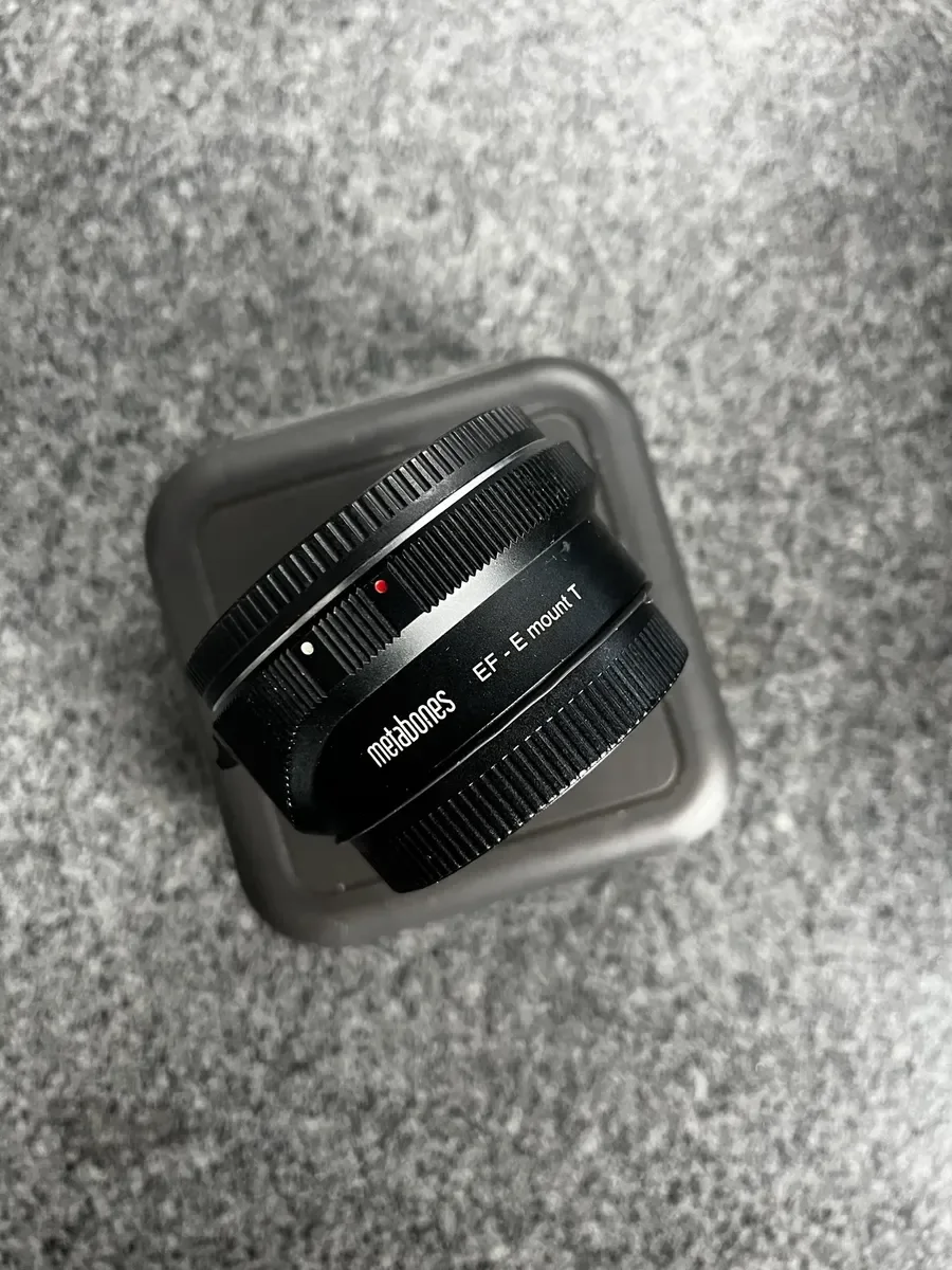 Adaptador Metabones Canon EF para E-mount