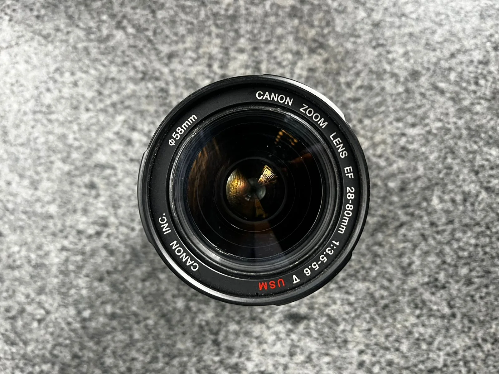 Lente Canon EF 28–80mm USM — sem autofoco — foto 2