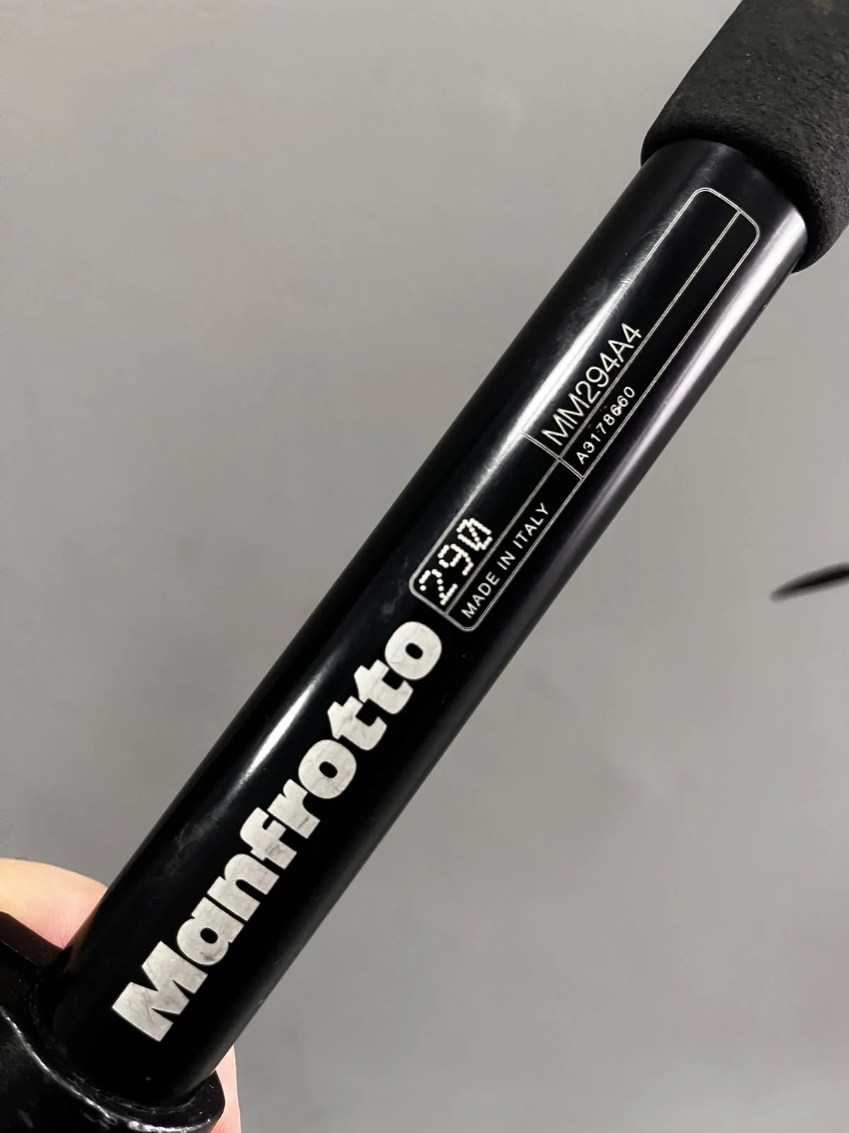 Monopé Manfrotto MM294A4 — 4 seções, seminovo — foto 3